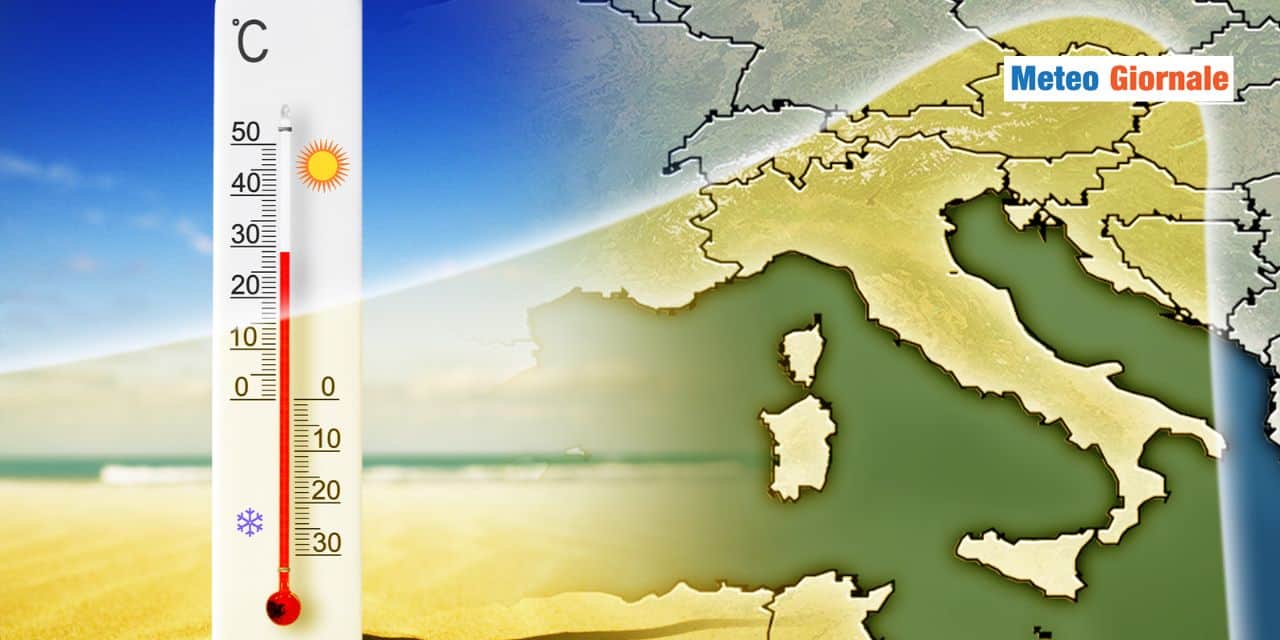 Meteo: ritorno prepotente del caldo, ecco dove