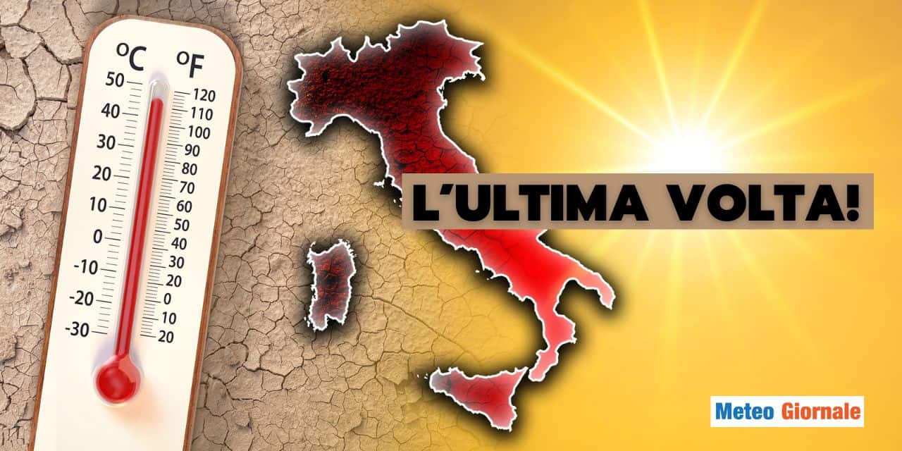 Meteo: ultima fiammata africana, sabato 7 e domenica 8 nel mirino