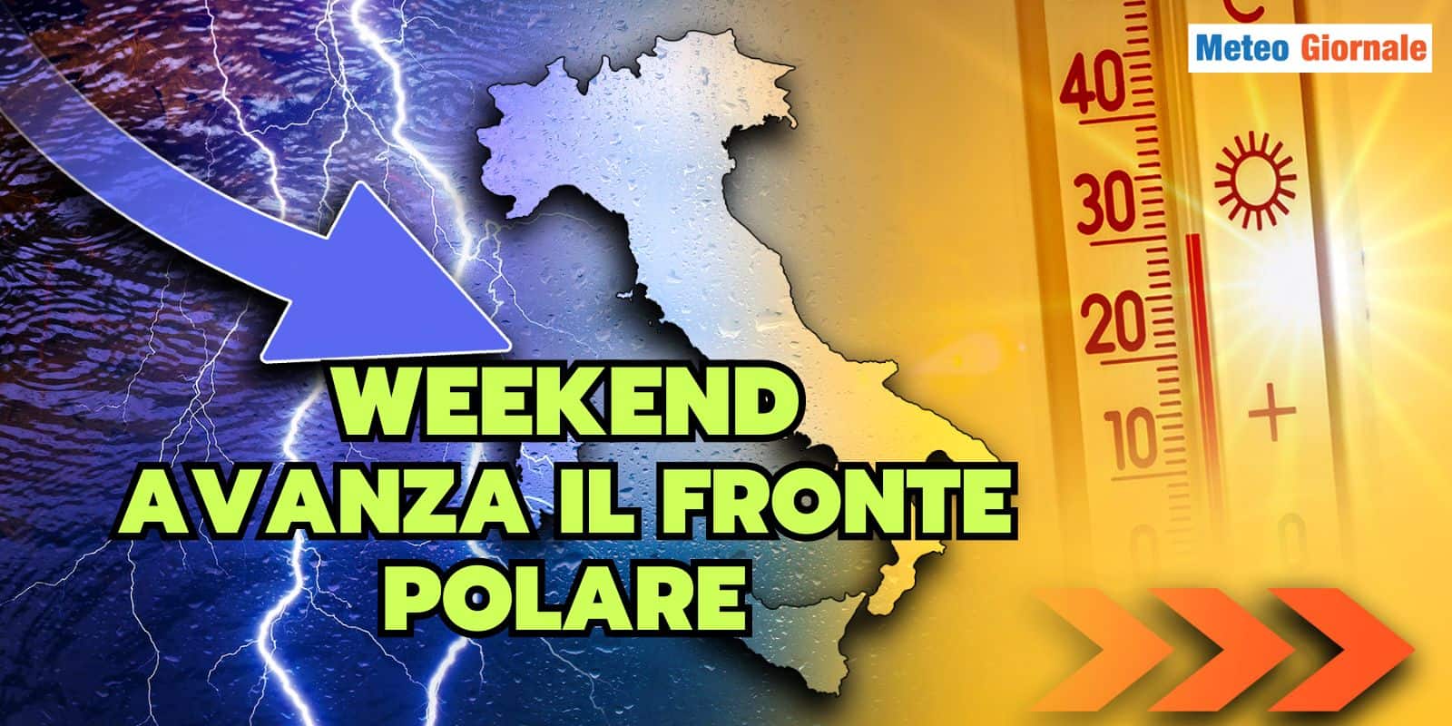 Meteo Weekend: botta fredda in arrivo, ma Ottobre non ci sta