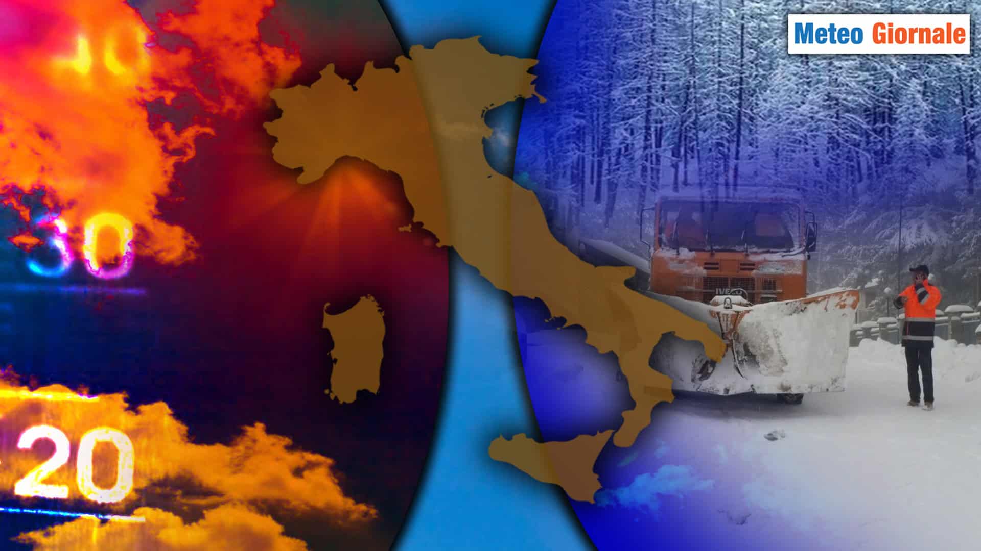 METEO imprevedibile: Italia tra nevicate anomale e ondate di calore