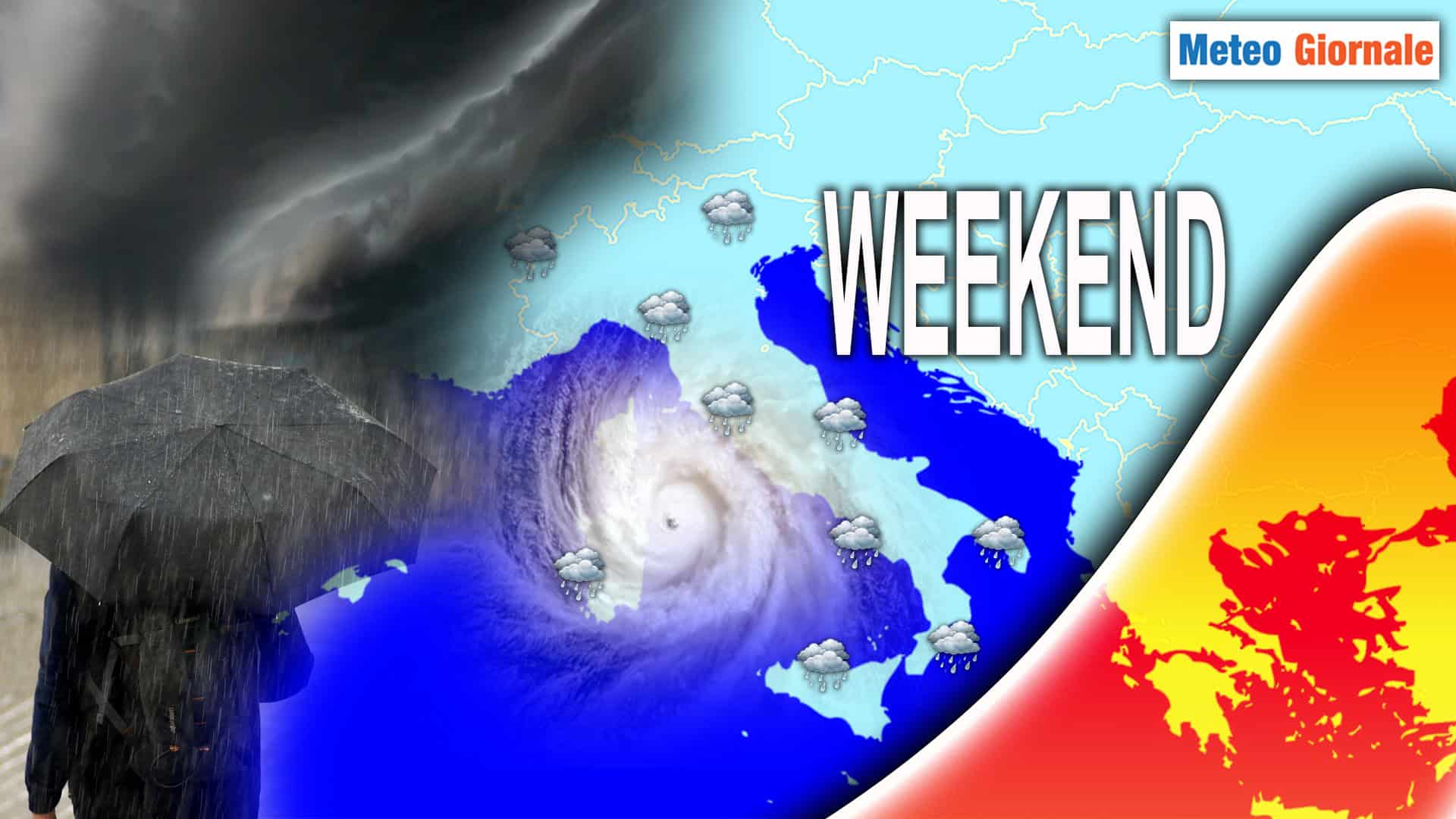 Ciclone in arrivo: METEO in severo peggioramento nel weekend