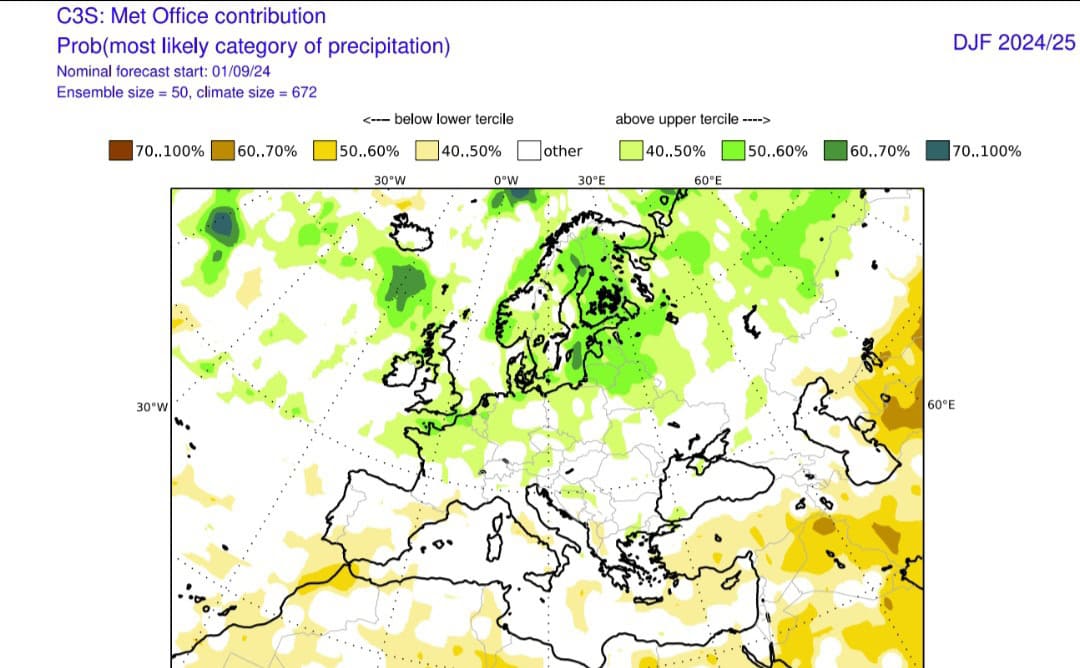 Meteo, Inverno 2024-2025: vortice Polare in crisi e GELO più vicino in Europa 3 20241007 180659