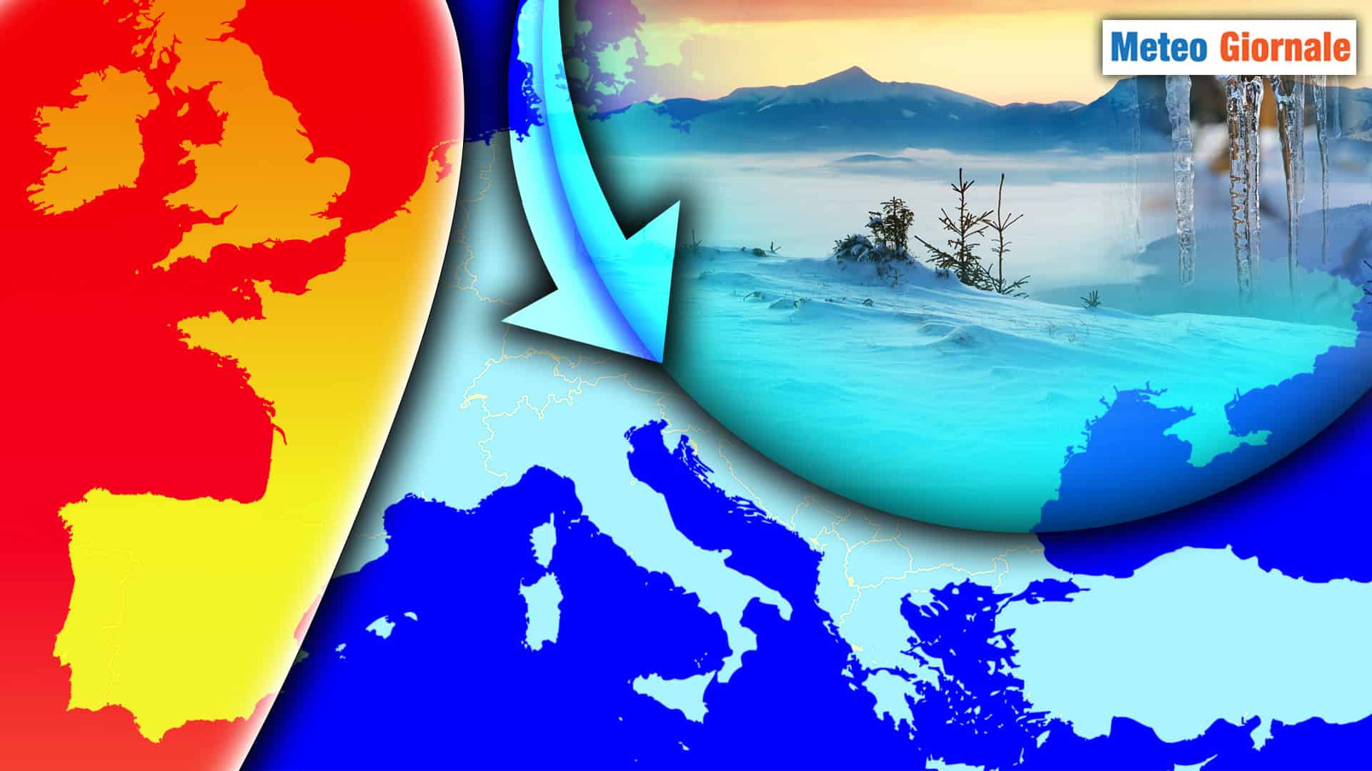 Si vedono già le manovre METEO dell'Inverno