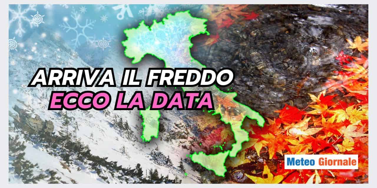Meteo: addio clima mite, arriva il FREDDO in Europa. E in Italia?