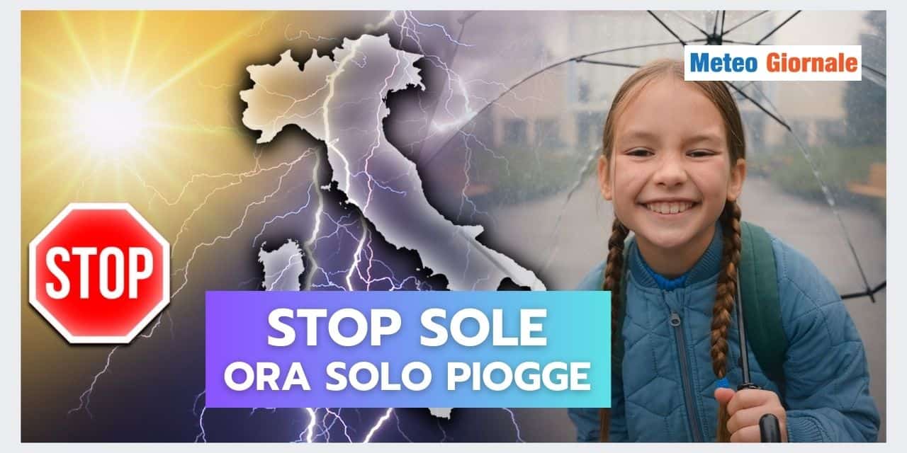 Treno di perturbazioni, il meteo diventa pessimo