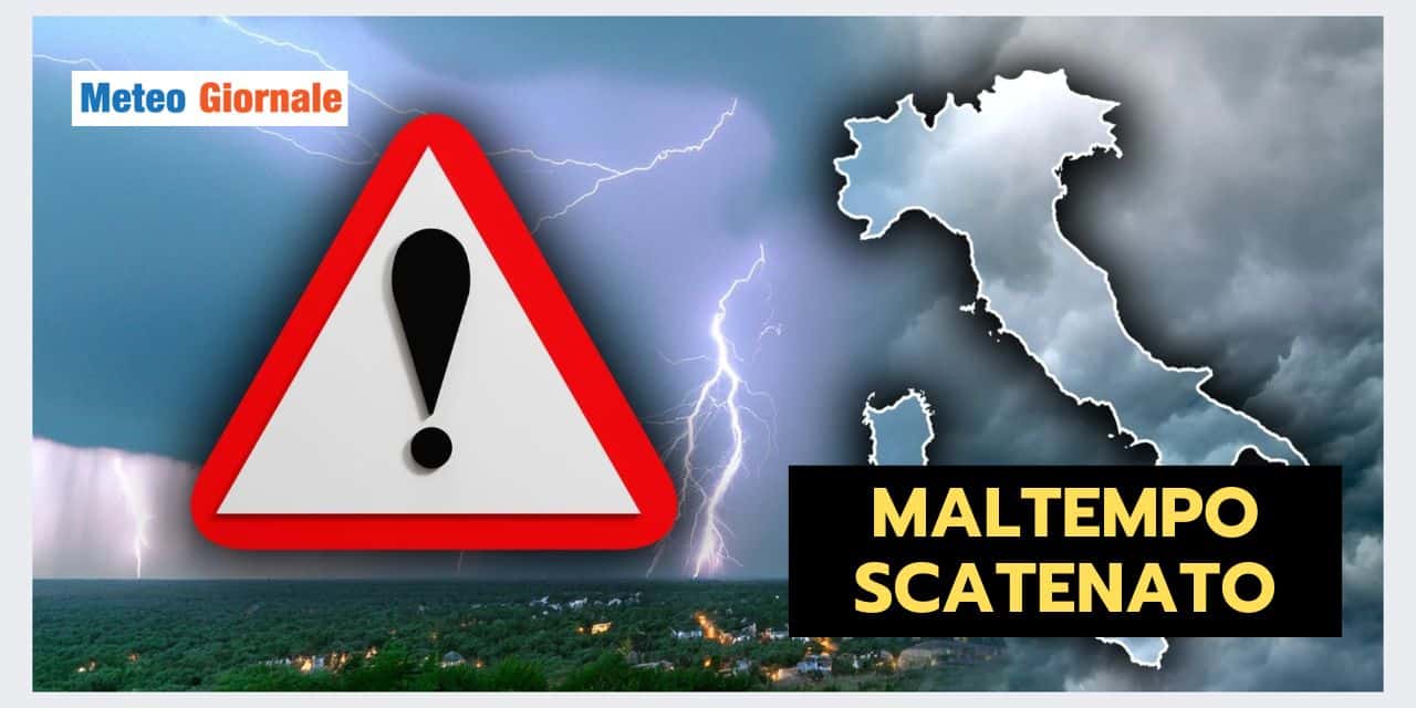 Meteo weekend PESSIMO, vi spieghiamo il motivo