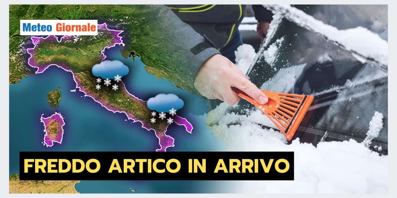Meteo Italia: COLPO ARTICO in arrivo, scopri quando