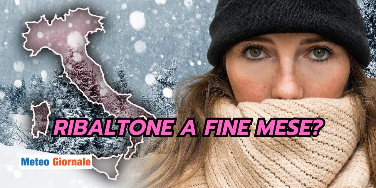 Ribaltone meteo a fine mese: ipotesi da non sottovalutare