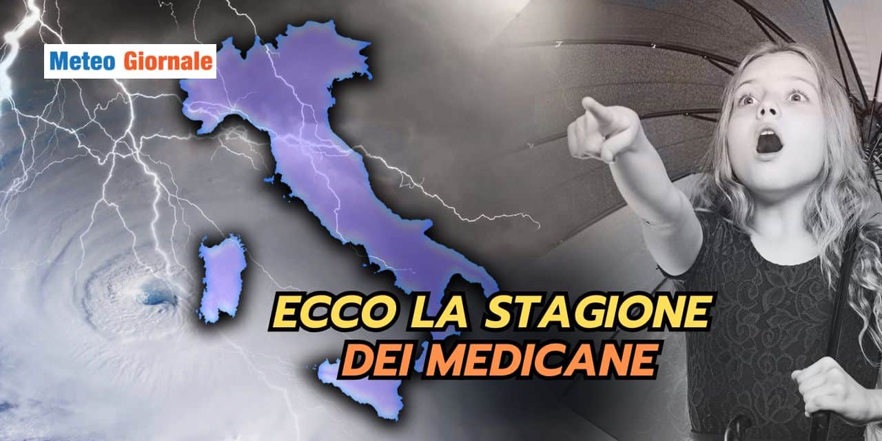 Ecco la stagione dei Medicane, occhio al meteo!