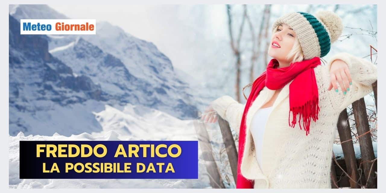 Meteo: FREDDO ARTICO in arrivo, ma non per l’Italia!