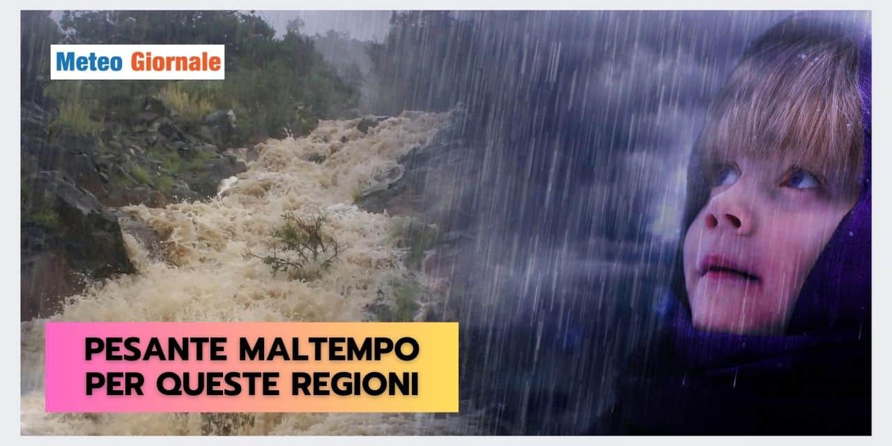 INDISIOSO CICLONE in arrivo, meteo tremendo per alcune Regioni