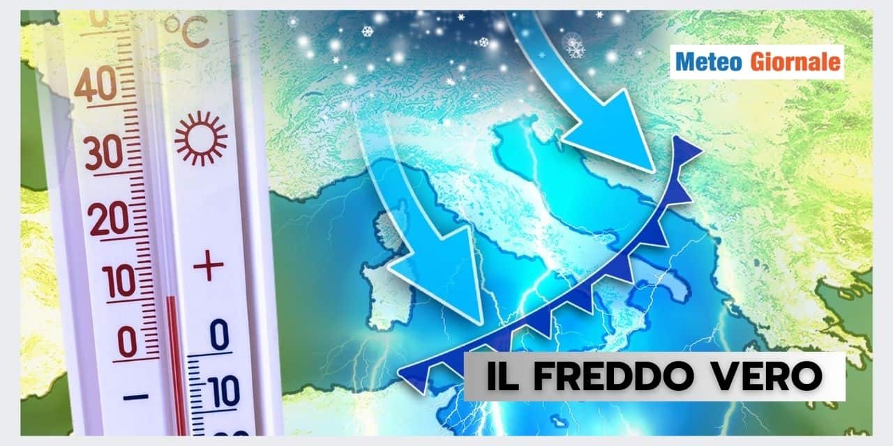 Meteo: ecco quando arriva il freddo vero autunnale