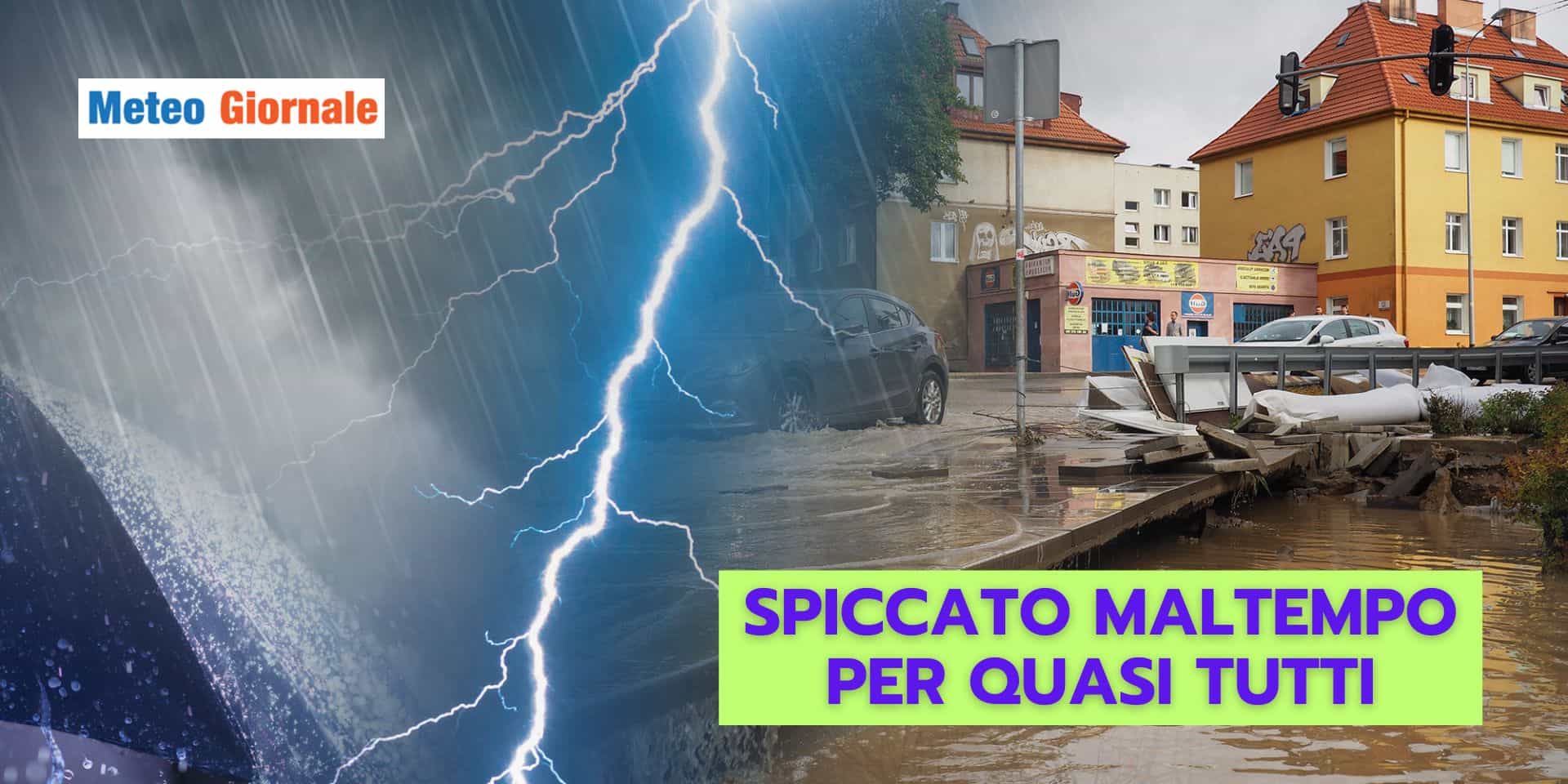 Evoluzione meteo: a quando una tregua? Ecco i dettagli