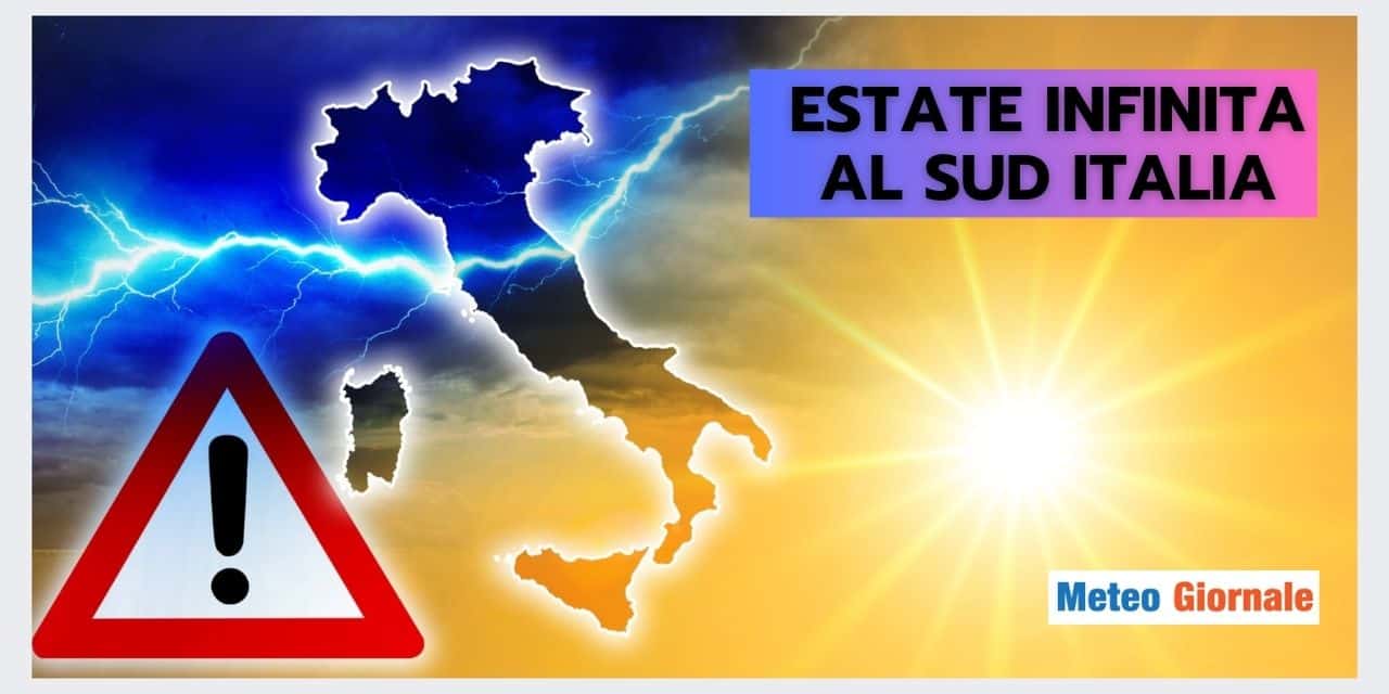 Meteo: Estate INFINITA al Sud, ecco quando se ne esce