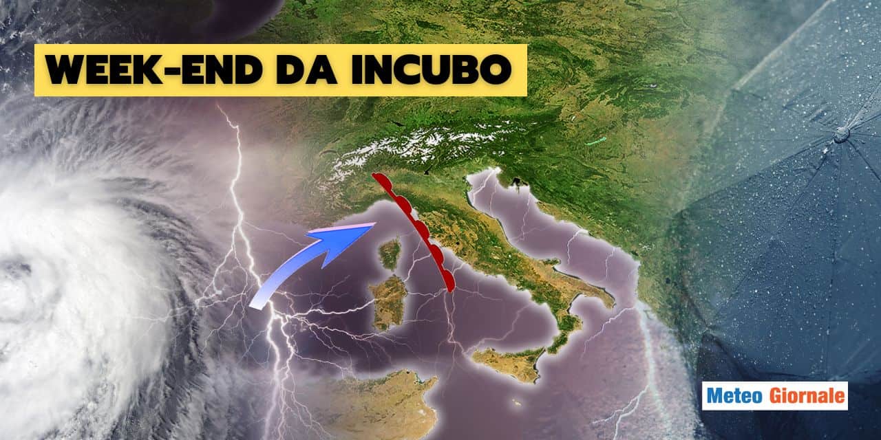 Meteo: nubifragi e alluvioni al Nord Italia, situazione critica tra Sabato 26 e Domenica 27 Ottobre