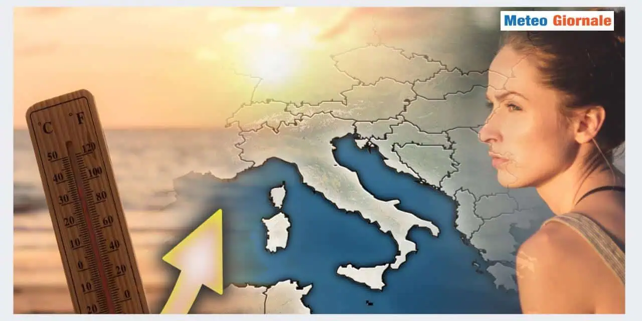Partenza di settimana con l'anticiclione