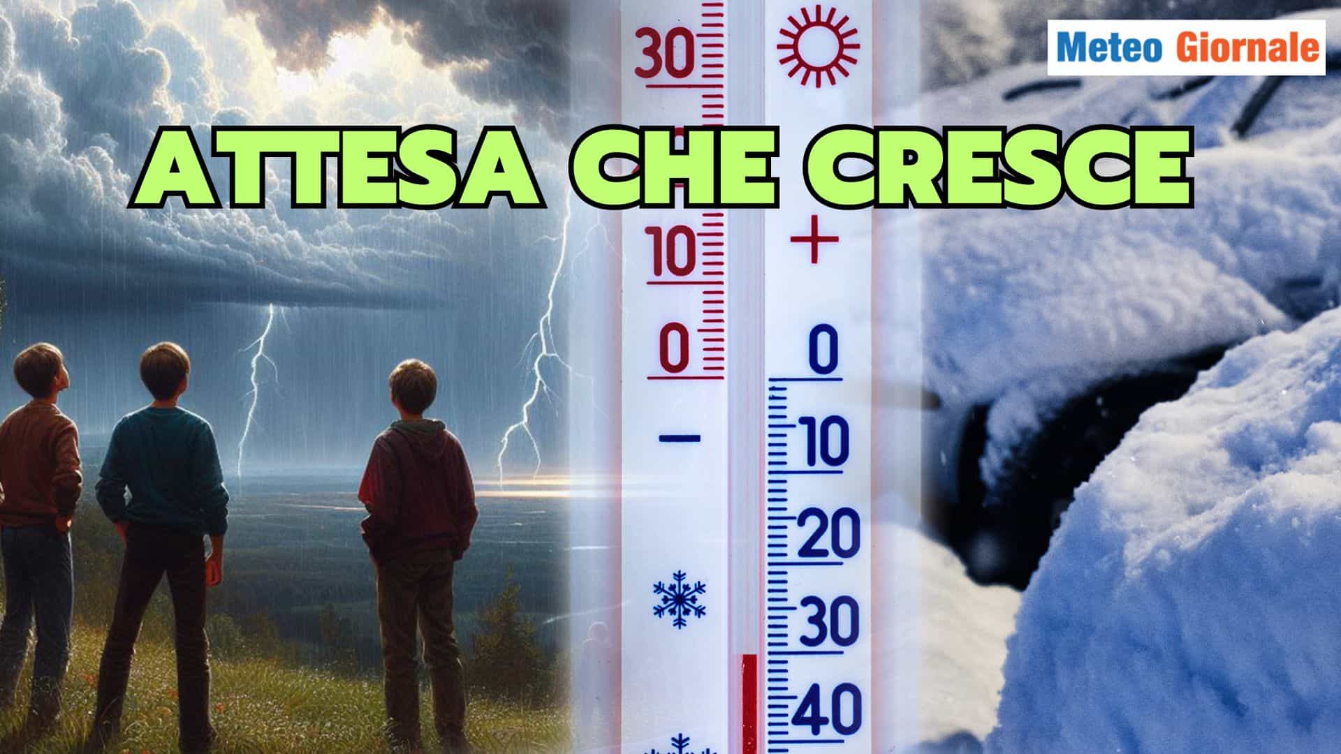 Cresce l'attesa per l'Inverno 2024-2025, col METEO che sconvolgerà i vecchi paradigmi