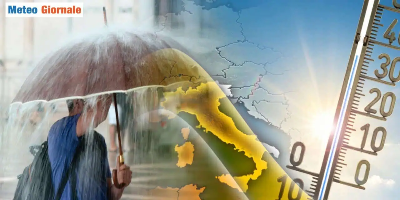 Nuove piogge in vista la prossima settimana