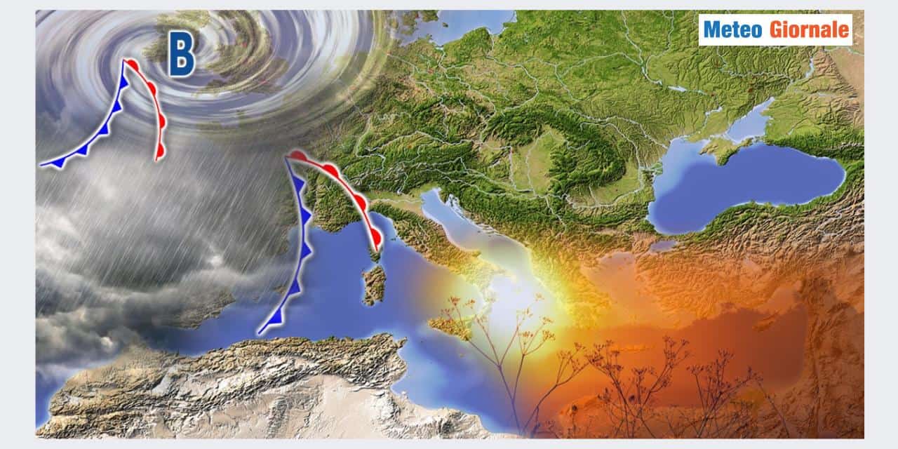 Italia tra caldo e maltempo