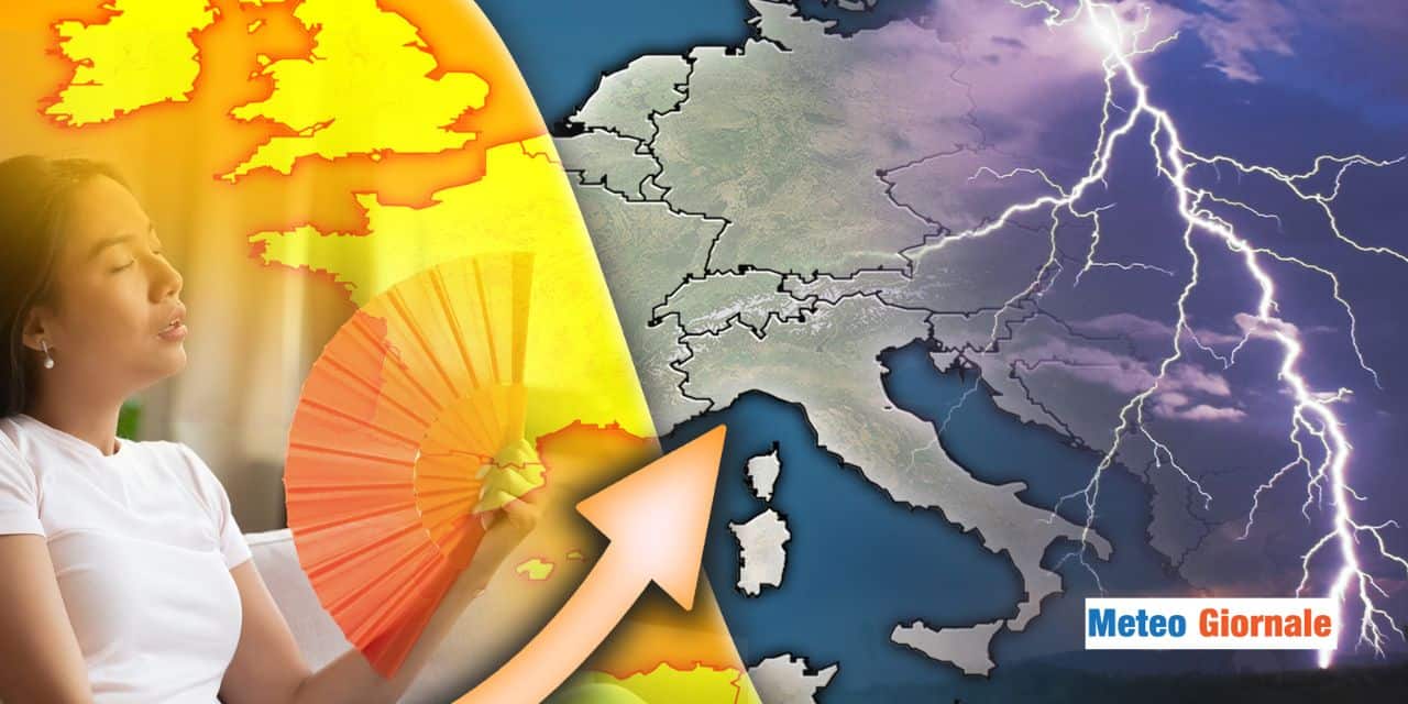 Meteo: ancora NUBIFRAGI, poi cambio radicale