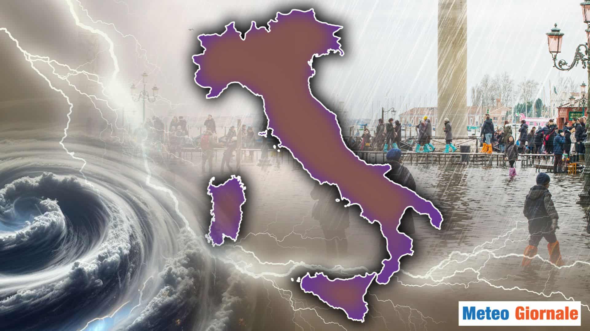 Meteo weekend, Ciclone mediterraneo verso Sud: Calabria e Sicilia a rischio idrogeologico