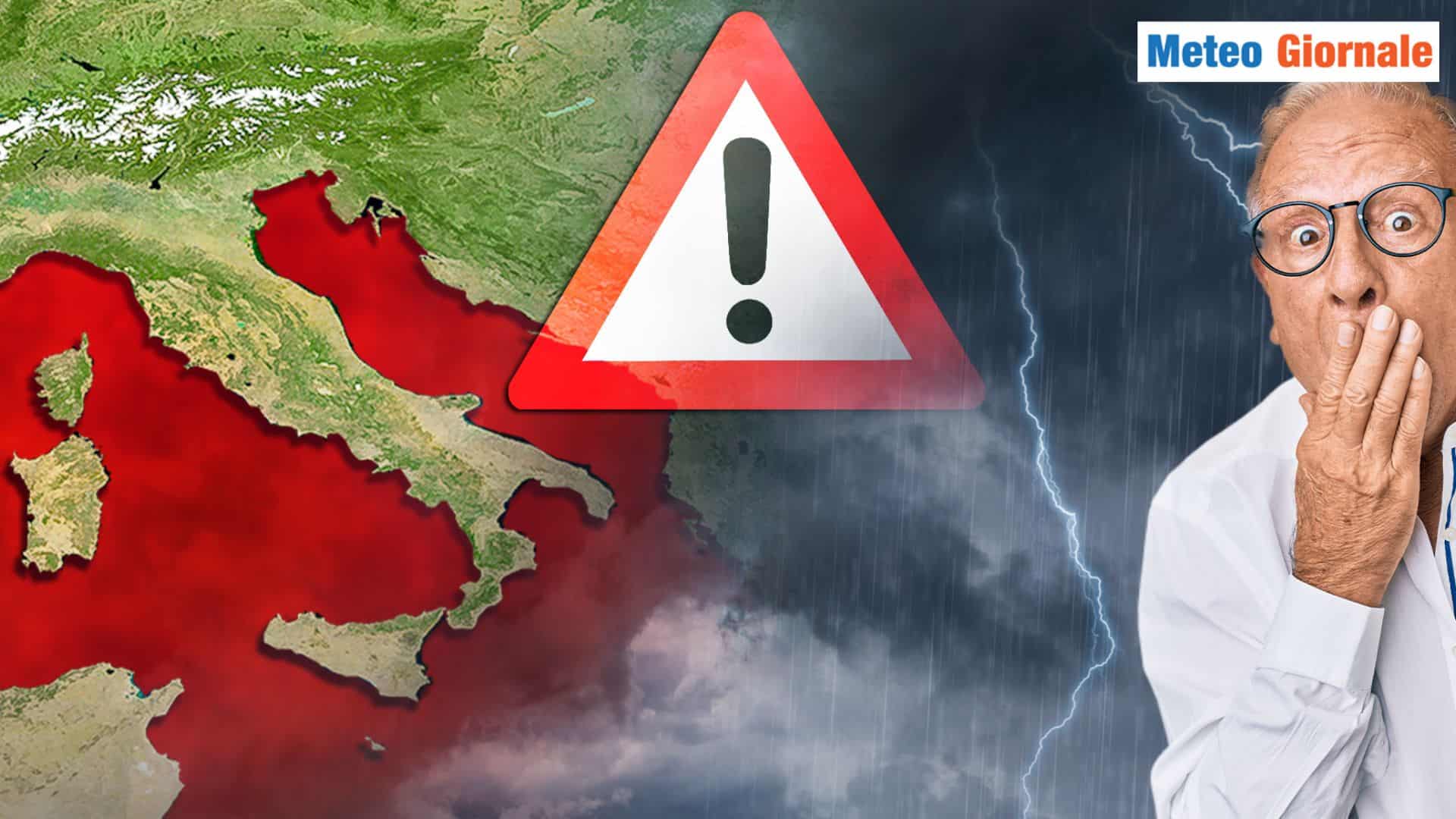 Mediterraneo in piena crisi METEO climatica, al centro del cambiamento globale