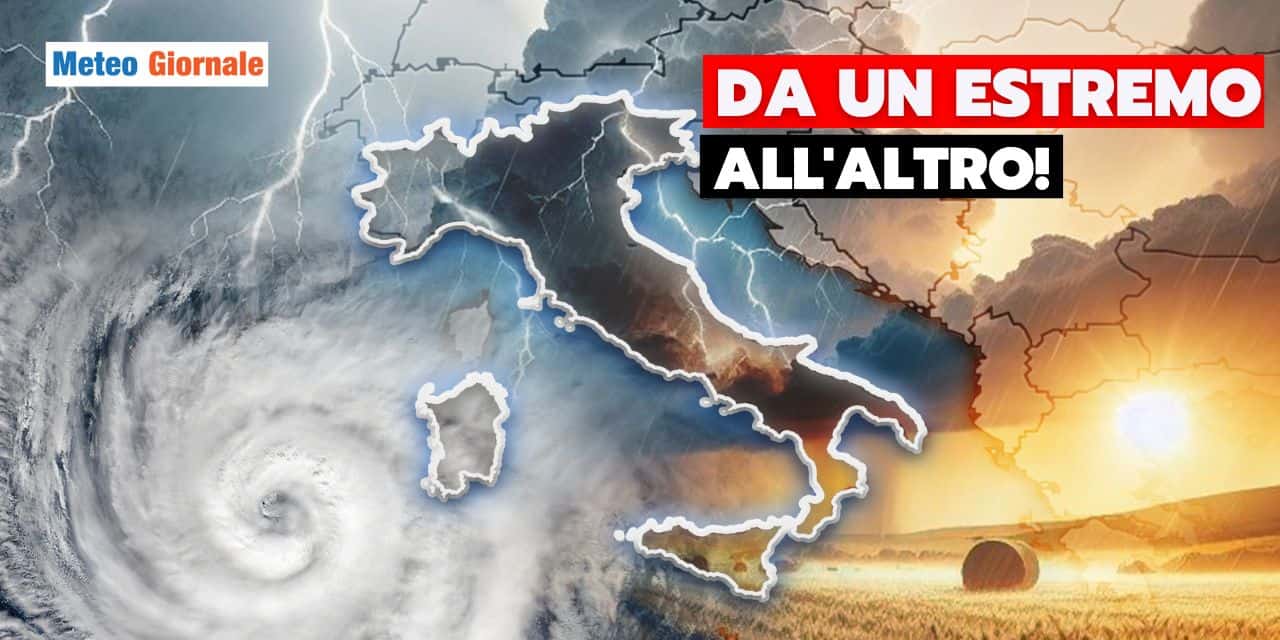 Meteo: ciclone Mediterraneo per giorni, dalla siccità alle alluvioni?