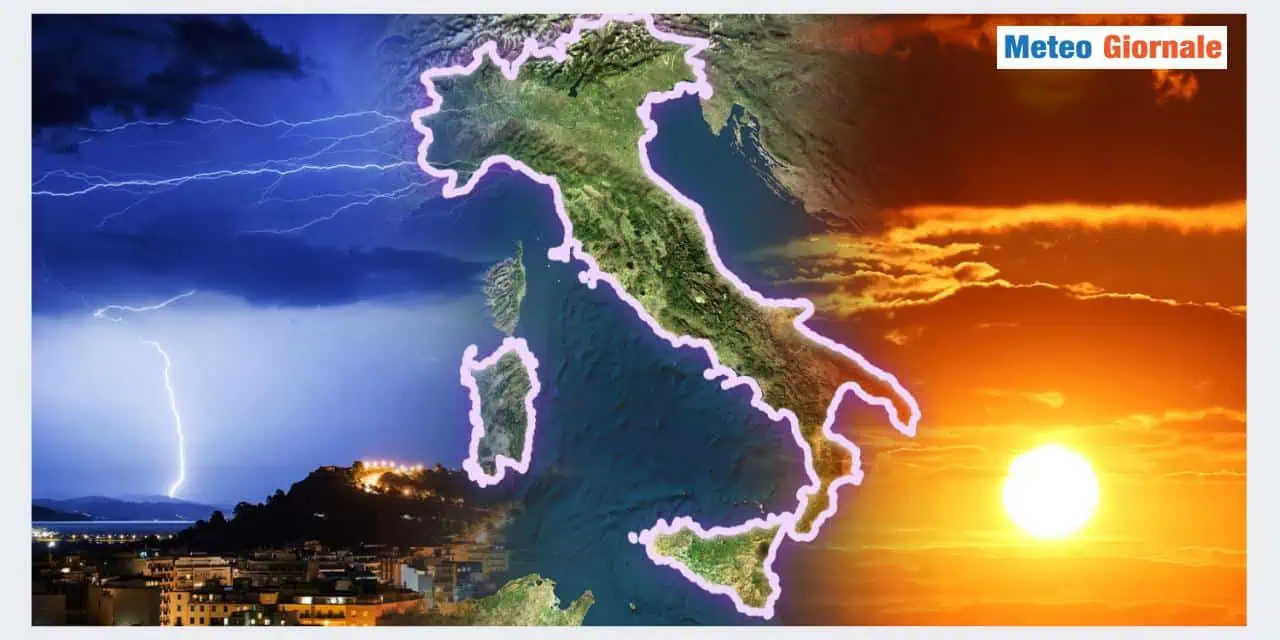 Fine Ottobre tra nubifragi e temperature elevate