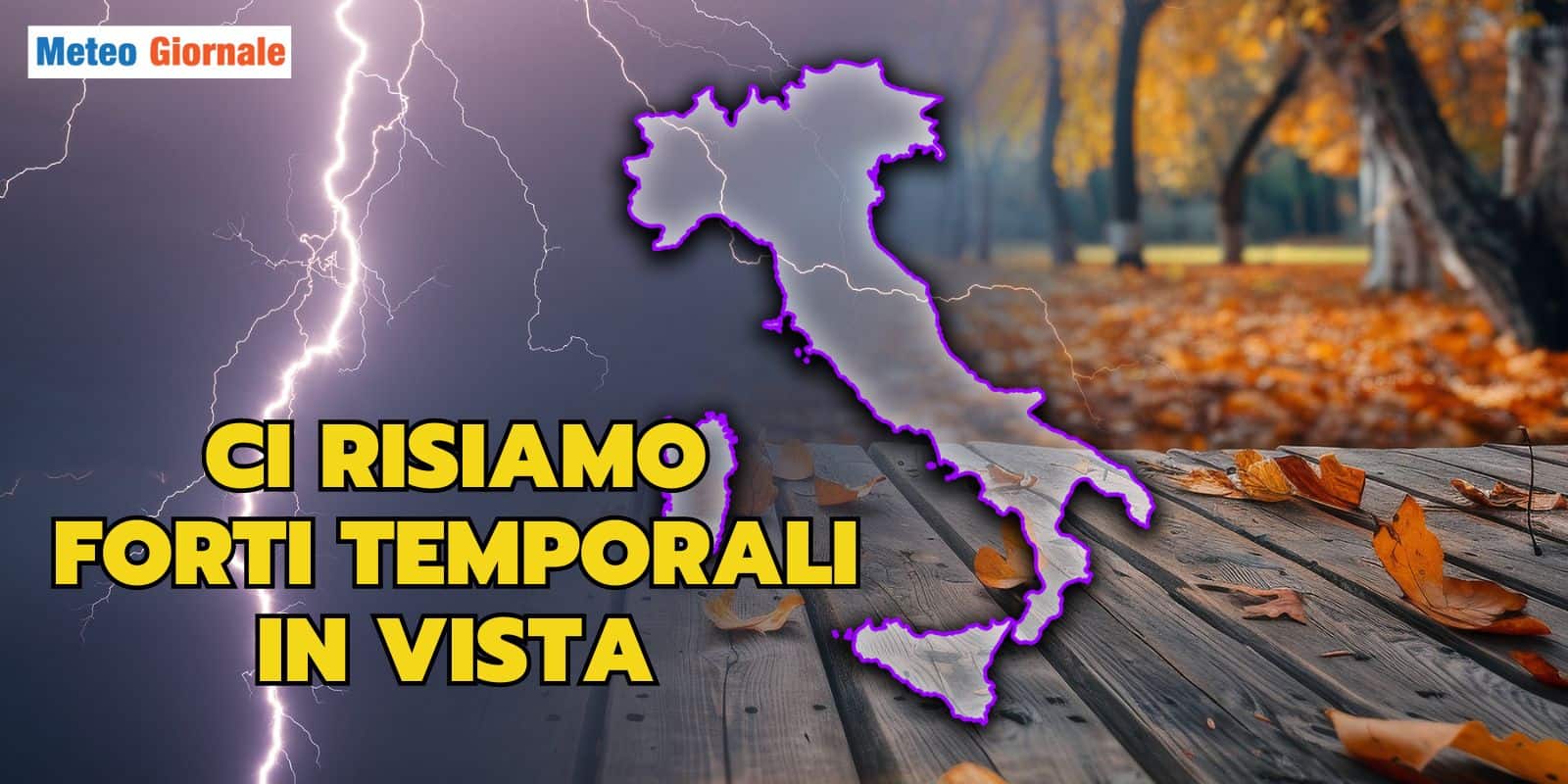 Meteo: altra perturbazione in arrivo, forti temporali e nubifragi anche la prossima settimana