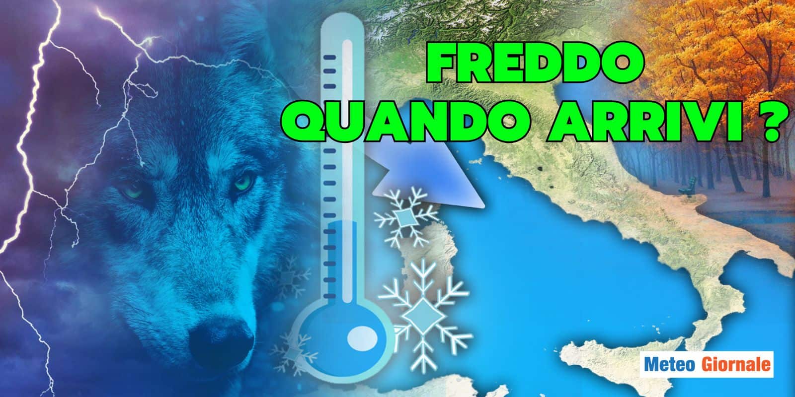 Quando arriverà il freddo invernale? Quest’anno non dovremo attendere a lungo