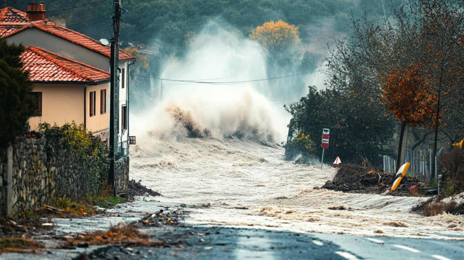Meteo, LIGURIA nubigragi, alluvioni lampo per esondazione fiumi