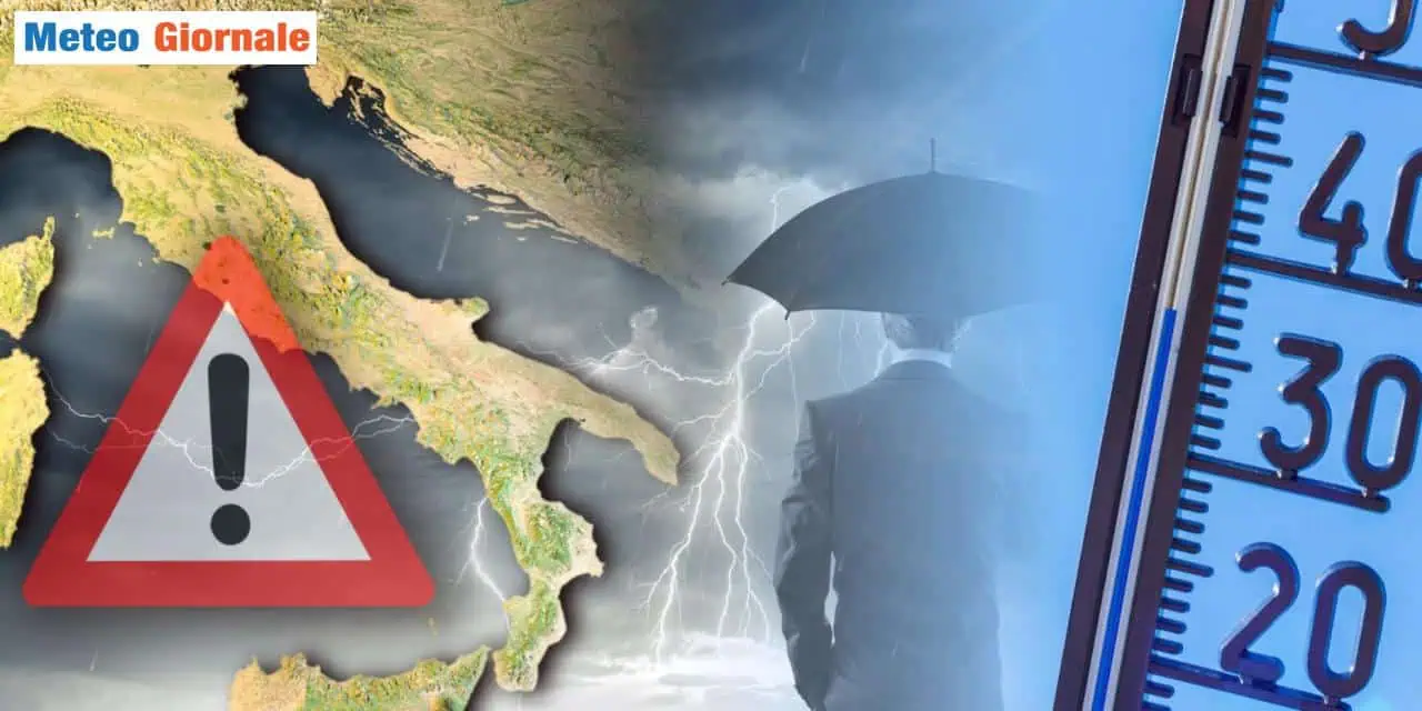 Il maltempo torna all'assalto dell'Italia