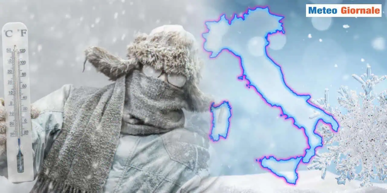Gelo e neve per l'Inverno