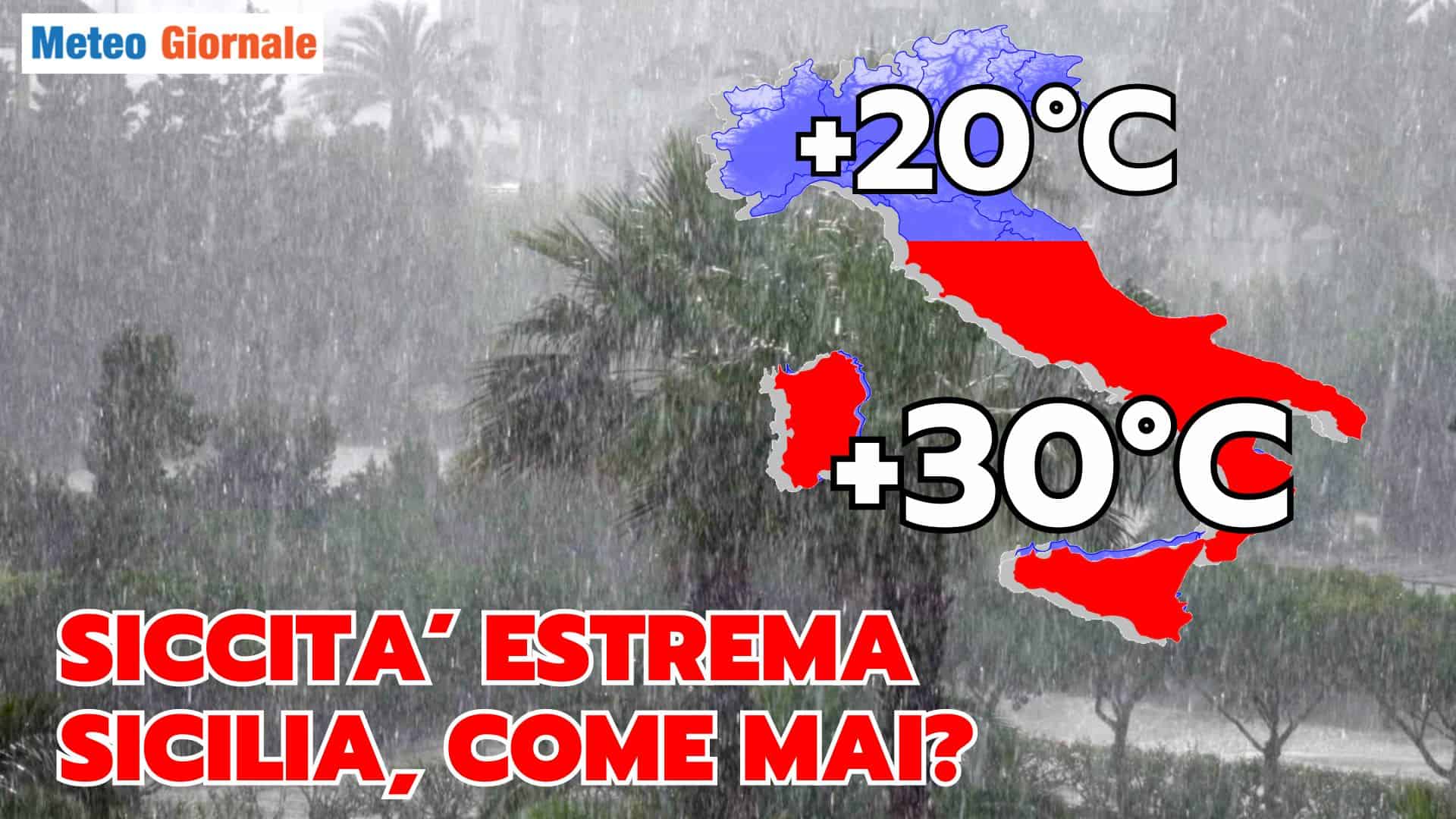 Meteo, Estate con 34 gradi al Sud. Autunno con nemmeno 20 gradi al Nord
