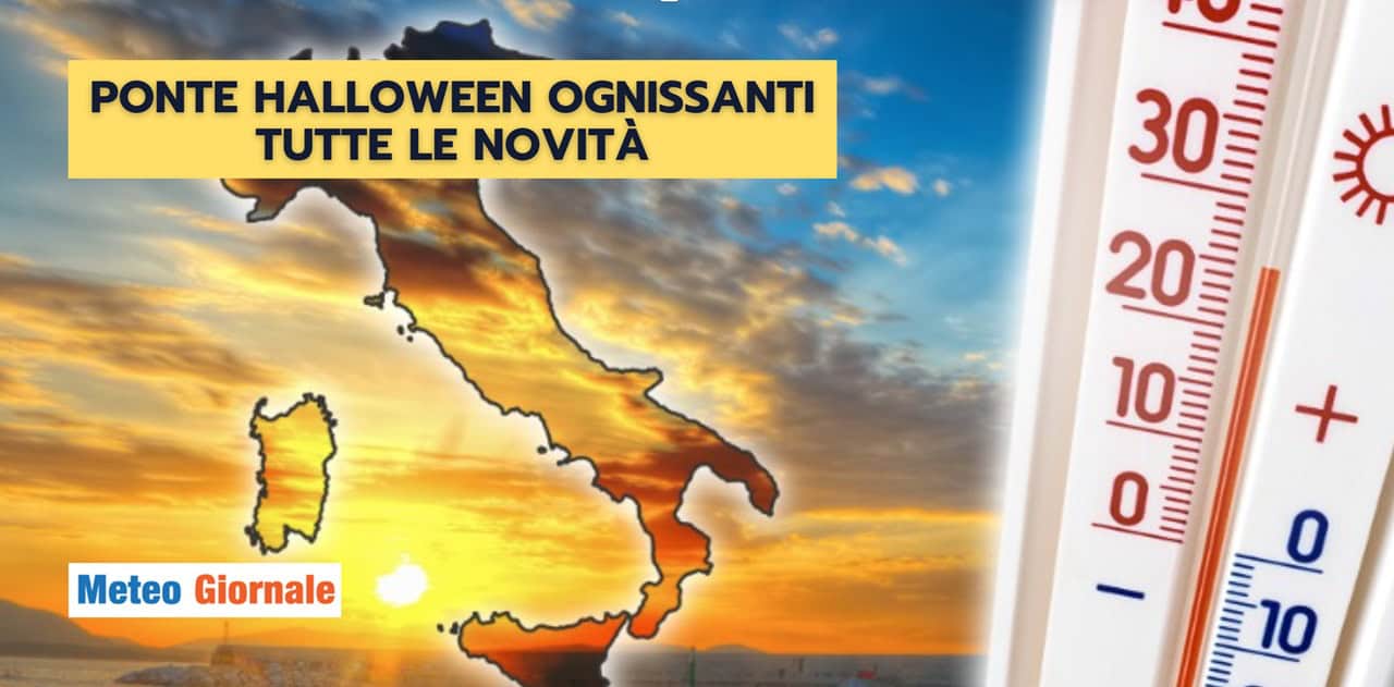 Meteo Halloween Ognissanti: ci sono sorprese