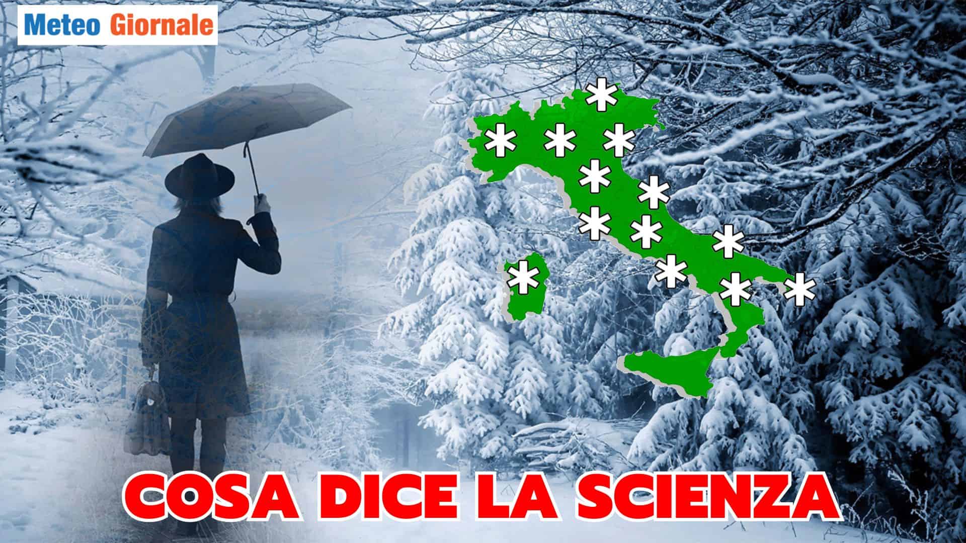 Ma davvero La Niña porterà la neve dalla Valle Padana alle pianure d'Italia? Cosa dice la scienza