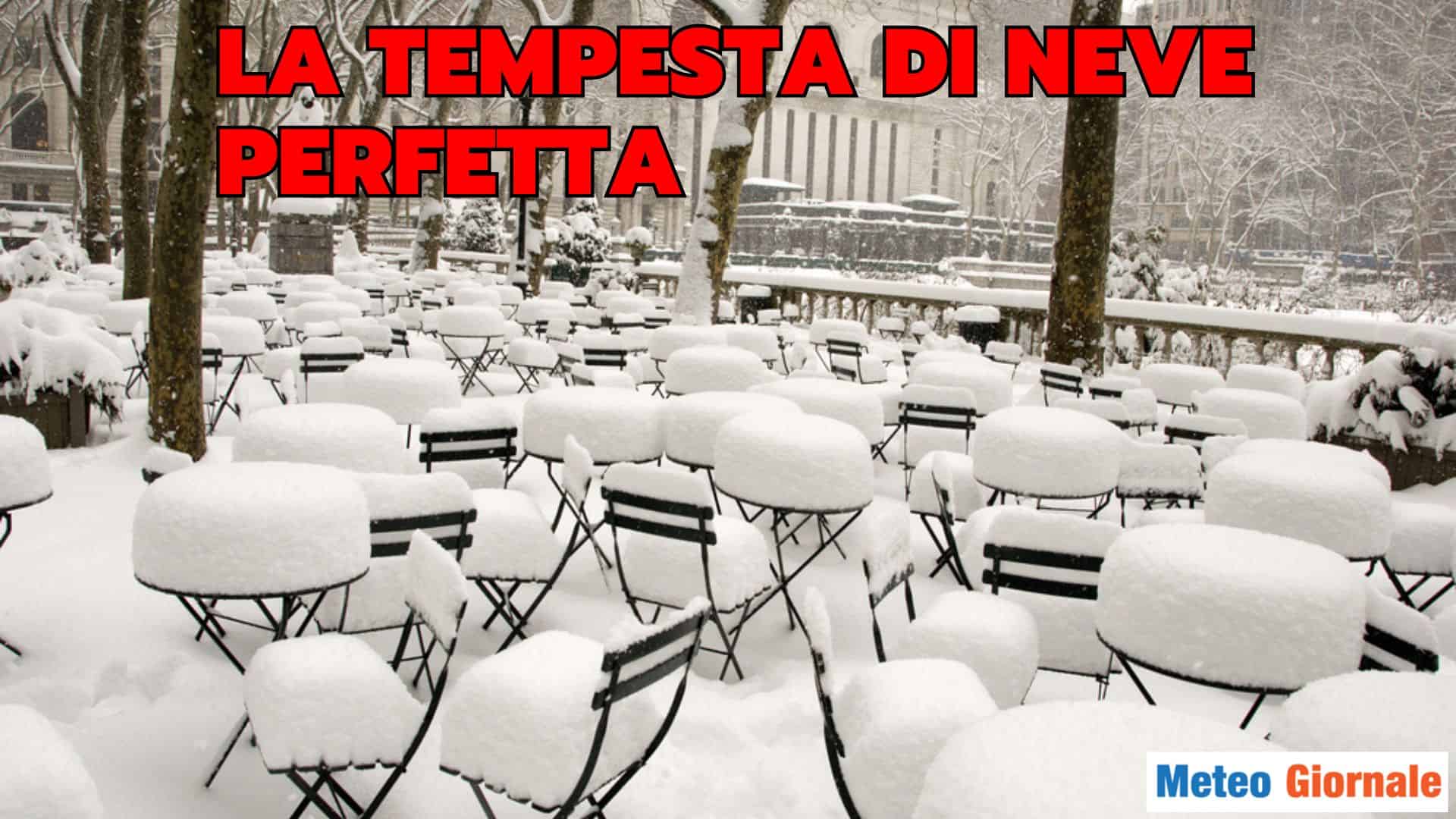 Impressionanti nevicate verso Alpi e Appennino sino a quote basse. Non succedeva dal 1997