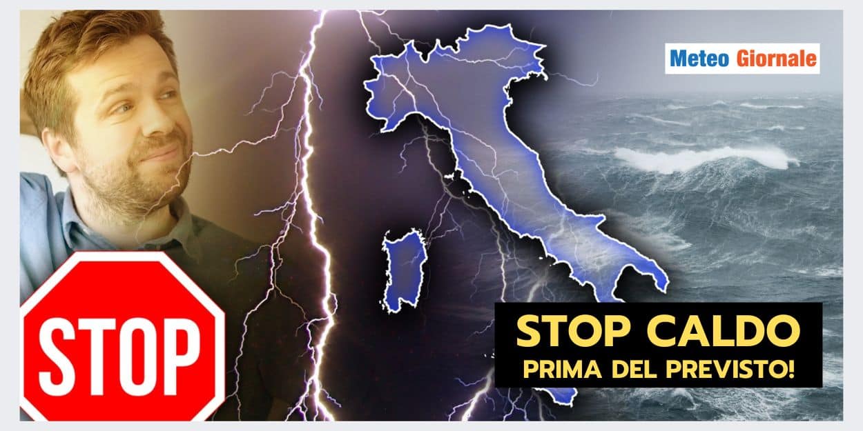 Meteo: CROLLA TUTTO, più in fretta del previsto