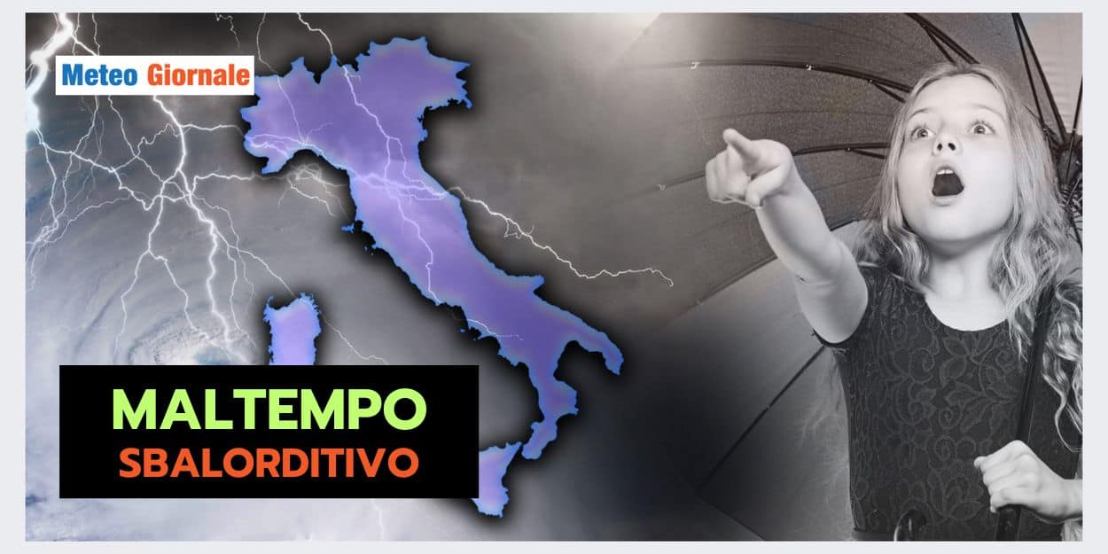 Ancora un ciclone, il meteo diventerà tempestoso