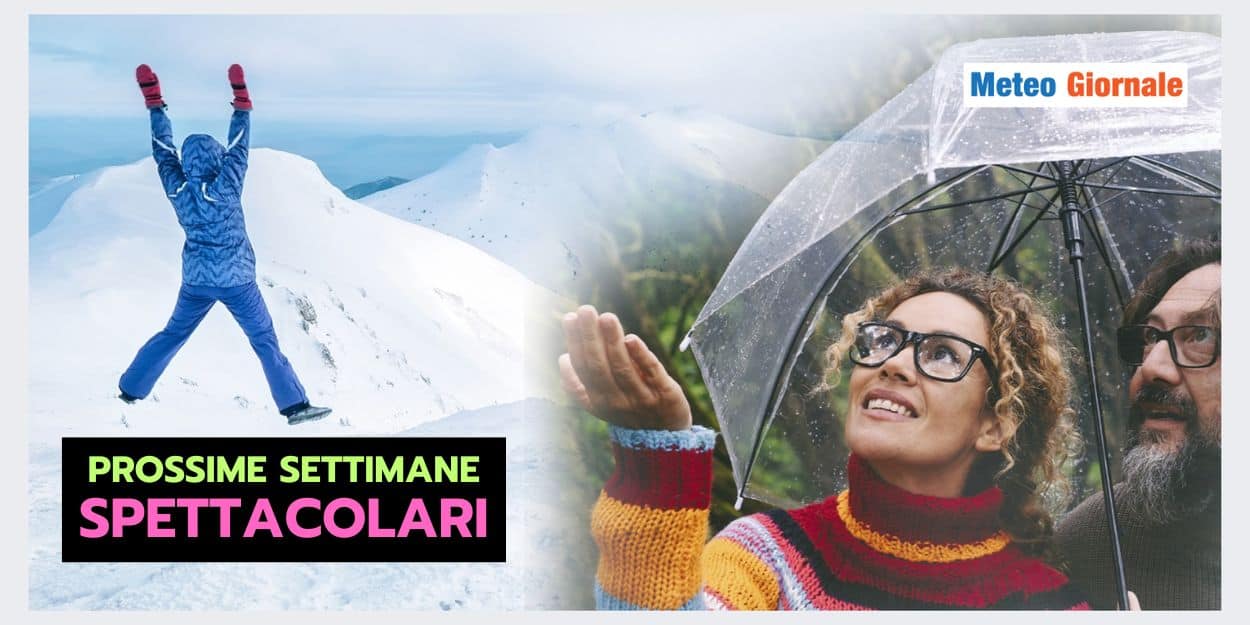 Meteo 30 giorni: succedono cose spettacolari