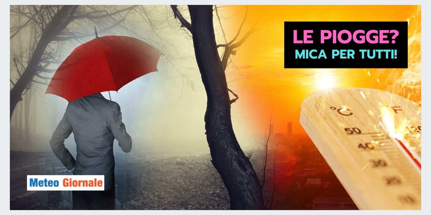 Meteo: piogge autunnali serie? Si, ma solo per alcuni!