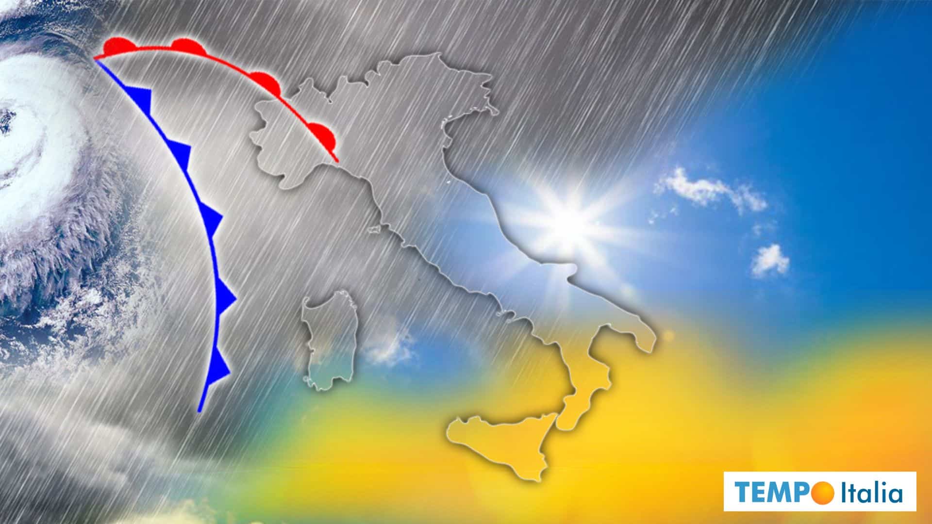 Meteo, Italia divisa in due: maltempo al Nord, tutti al mare al Sud la prossima settimana