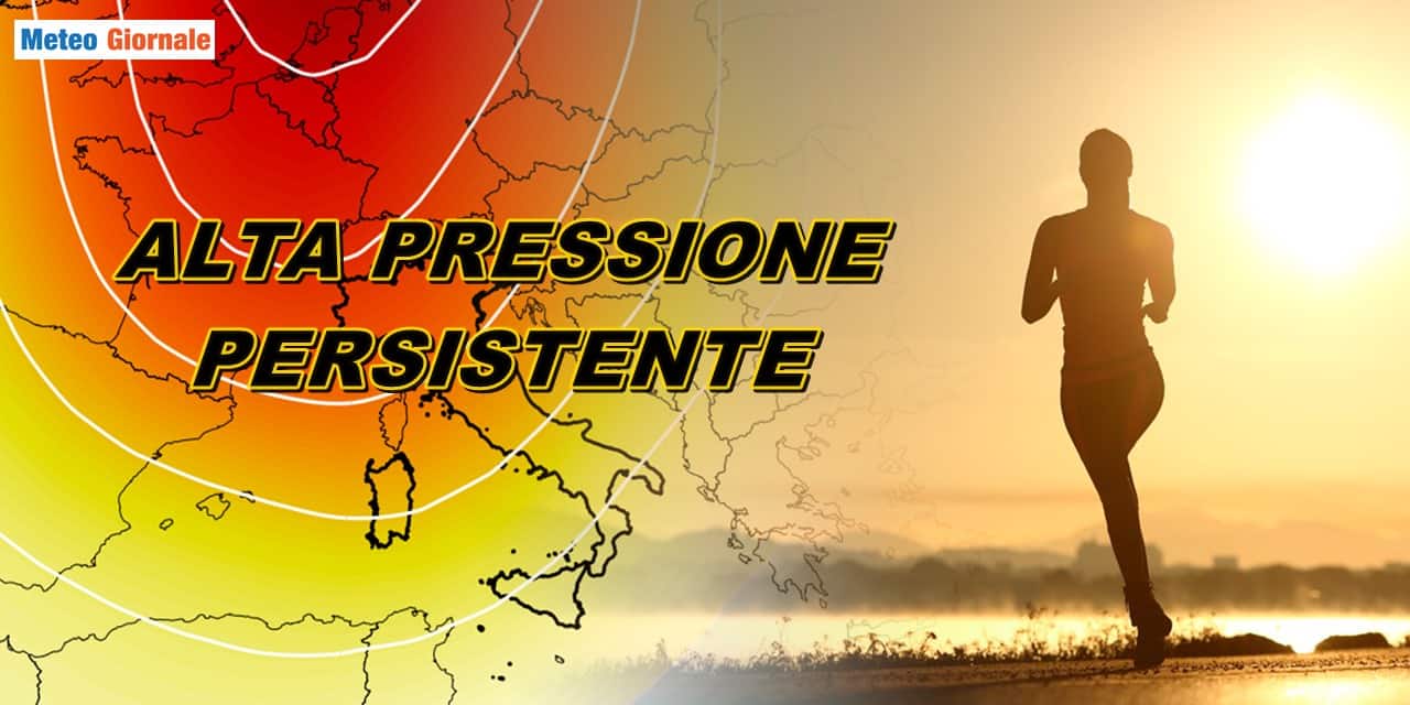 L'alta pressione potrebbe durare tantissimo, ecco le ultime novità