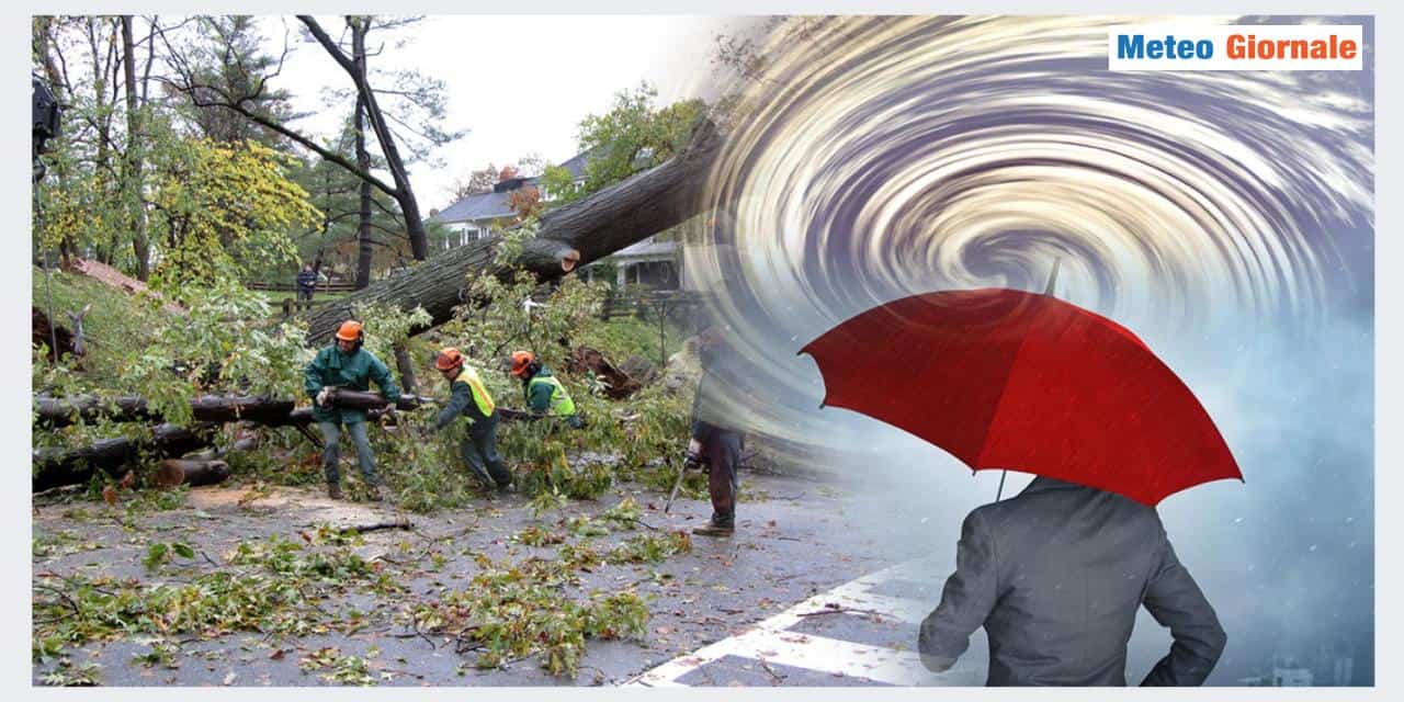 Meteo Weekend: l'Italia nel ciclone con potenti temporali