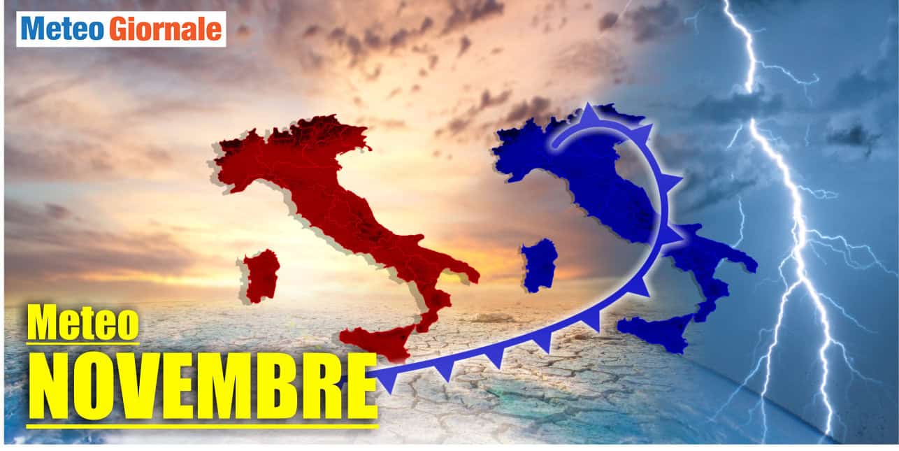 Meteo Novembre peggio di Ottobre. Le date del freddo e del caldo in Italia