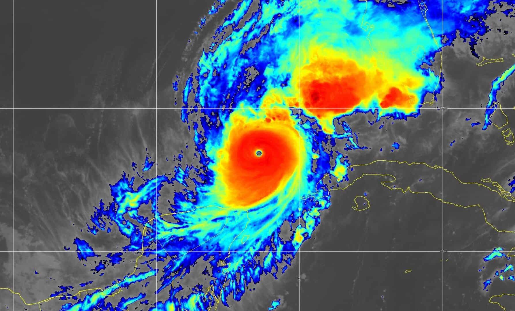 Milton, un uragano da record: dalla categoria 1 alla 5 in sole 12 ore, mai accaduto prima