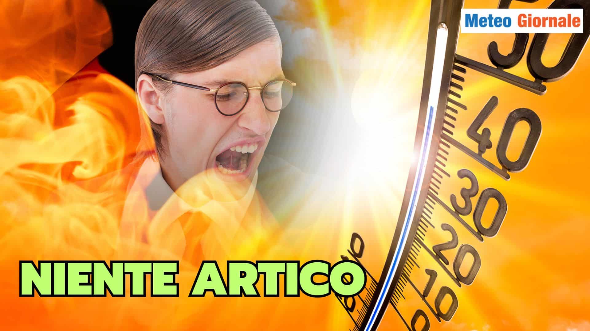Ribaltone METEO incredibile: l'anticiclone africano posticiperà l'irruzione artica