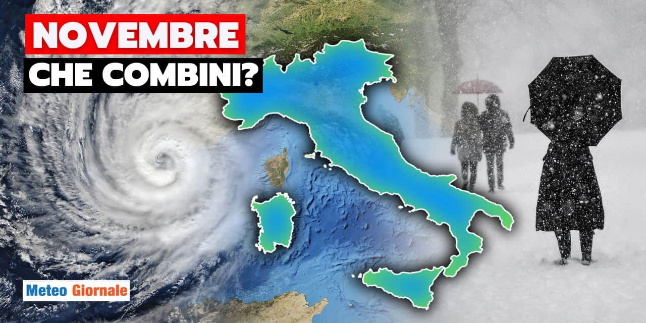 Inverno prima del previsto! Meteo estremo con freddo, neve, maltempo