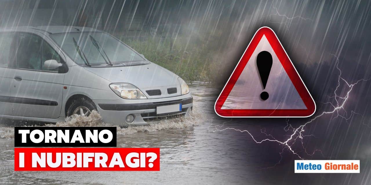 Meteo: nubifragi e rischio alluvioni, ecco le regioni a rischio dopo metà Ottobre