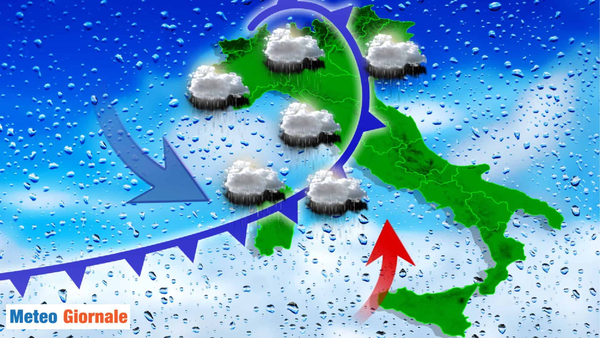 Meteo: settimana movimentata con FORTI TEMPORALI E NUBIFRAGI sulla nostra Penisola